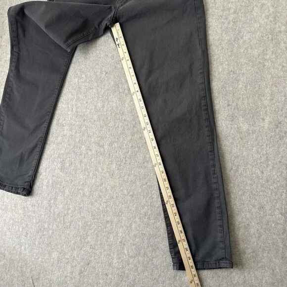 rag & bone Fit 2 Chino Pants Mens 34 Gray Slim Cotton Stretch - Picture 9 of 14